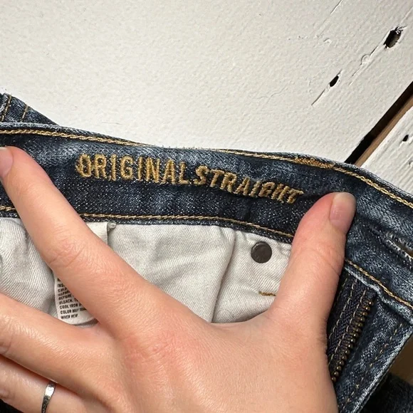 American Eagle Outfitters Men's Original Straight Jeans 32x32 - Picture 7 of 8